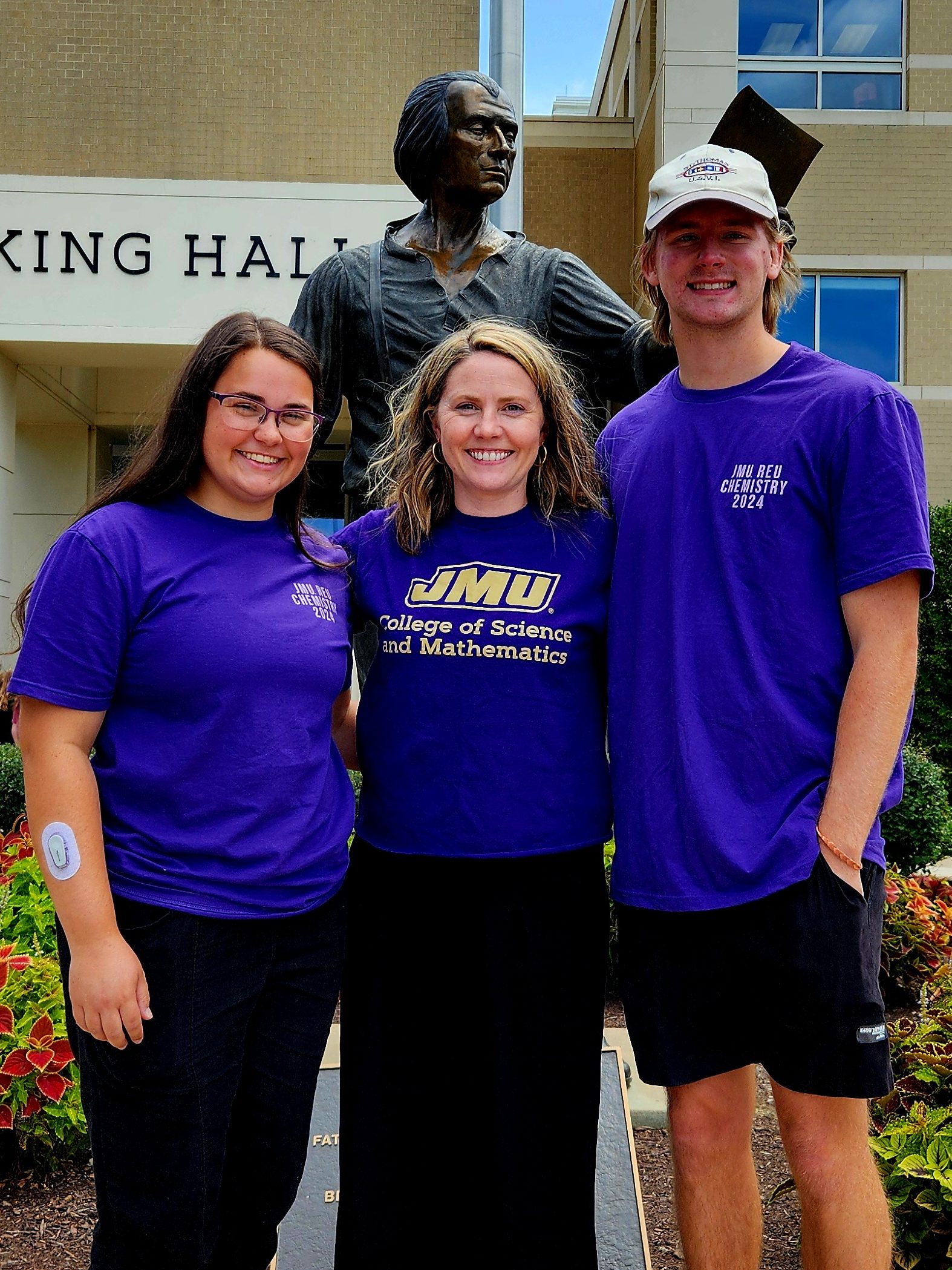 Summer Symposium 2024 REU: Mollie Corbett, Dr. Baber, James Whitted