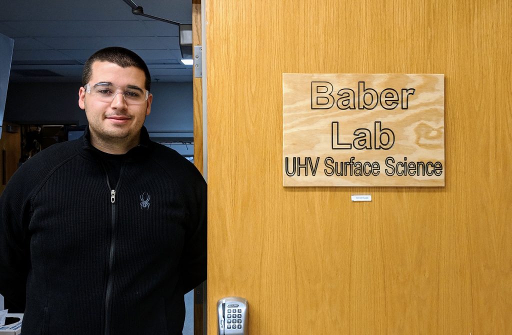 S19: Daniel made a new sign for our lab door!