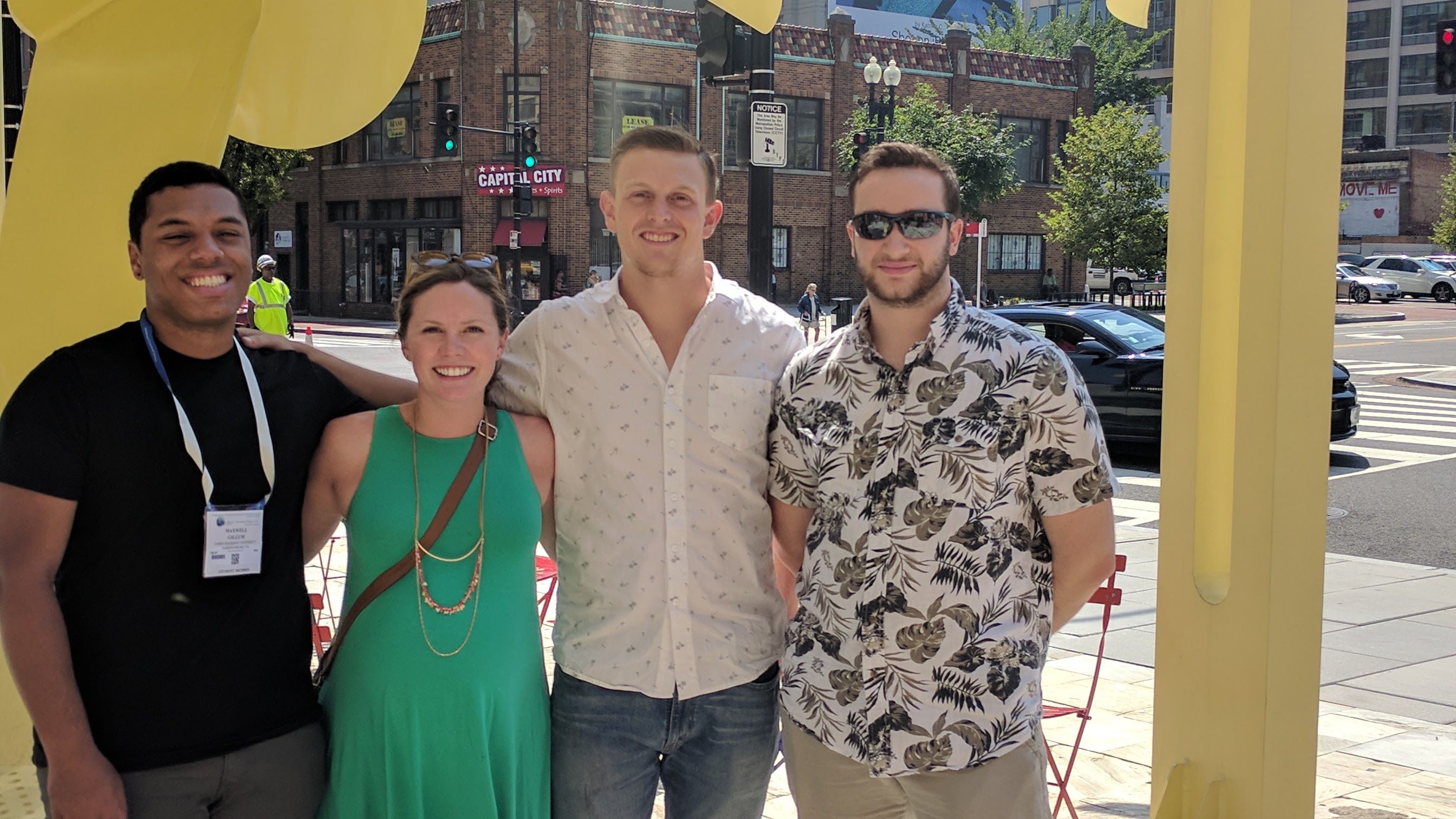Summer 2017 ACS DC: Max, Dr. Baber, David, Jeremy