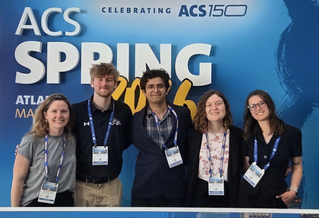Baber Lab attends ACS Spring 2026 in Atlanta