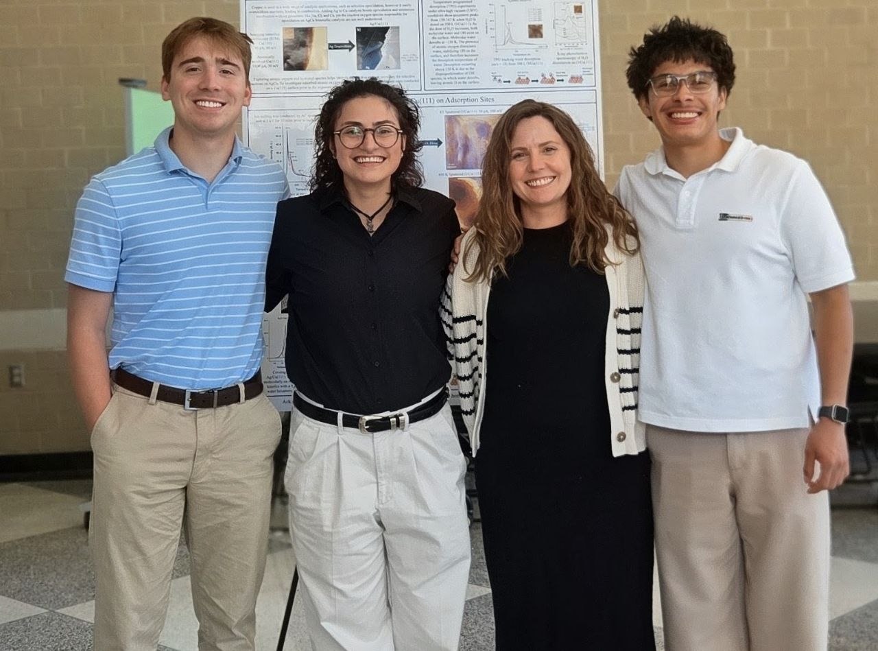 Baber Lab celebrates research at the 2026 REU symposium
